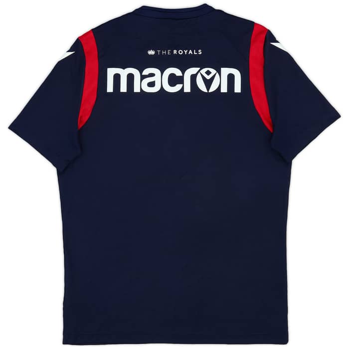 2020-21 Reading Staff Issue Macron Training Shirt AJ - 8/10 - (M)