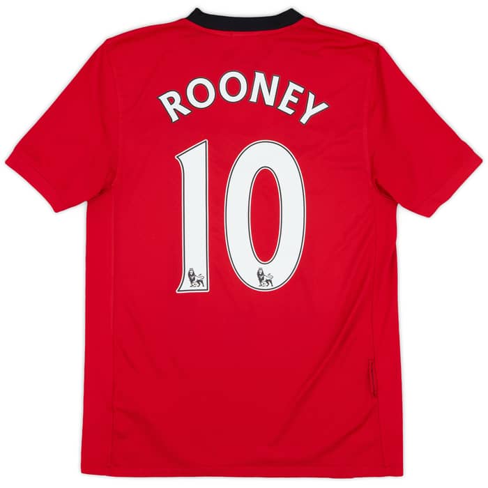 2009-10 Manchester United Home Shirt Rooney #10 - 6/10 - (S)