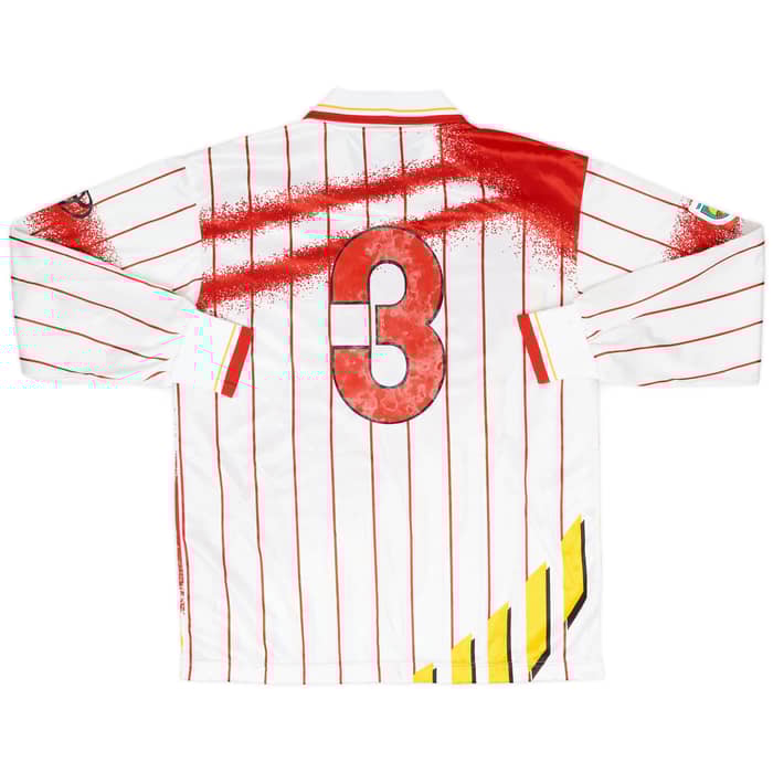 1996 Nagoya Grampus Eight Match Issue Emperor's Cup Away L/S Shirt #3