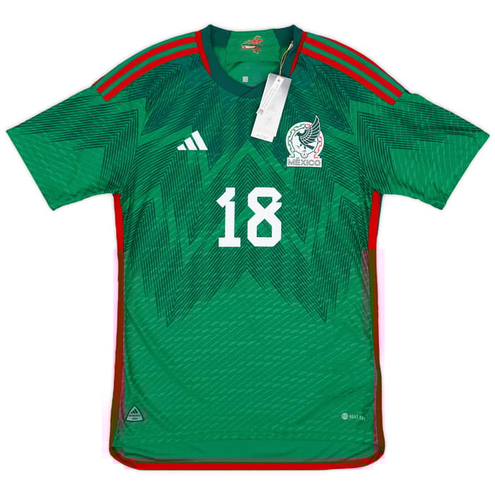 2022-23 Mexico Special Edition Authentic Home Shirt A.Guardado #18