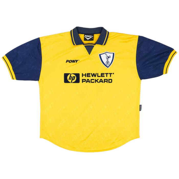 1995-97 Tottenham Third Shirt Sheringham #10 - 9/10 - (XL)