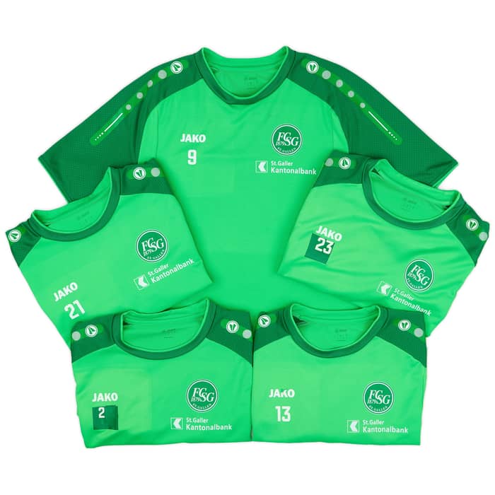 2022-23 St Gallen Player Issue Training Shirt # - 5/10