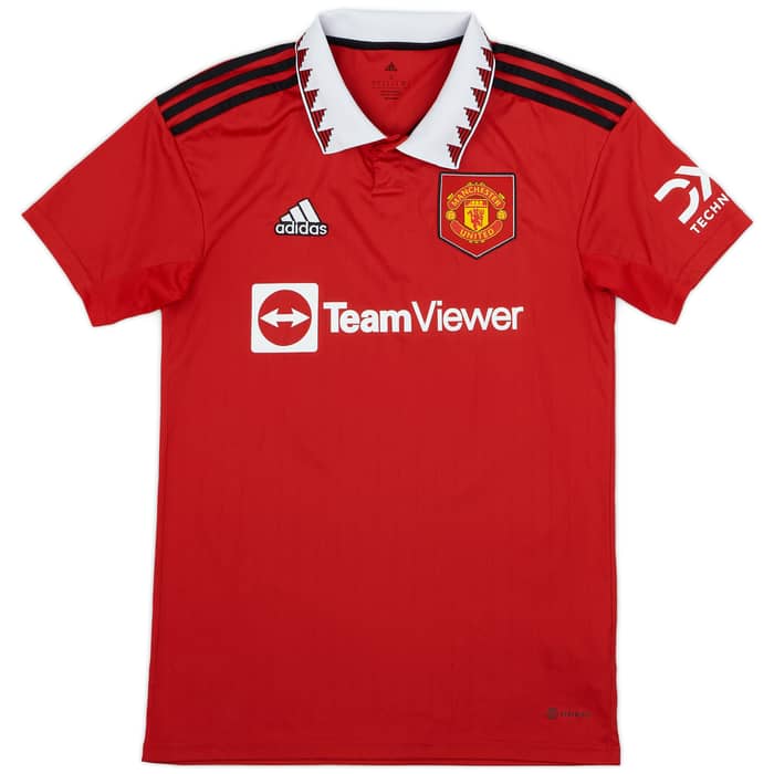 2022-23 Manchester United Home Shirt B.Fernandes #8 - 8/10 - (S)