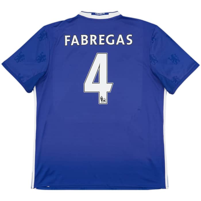 2016-17 Chelsea Home Shirt Fabregas #4 - 5/10 - (XL)