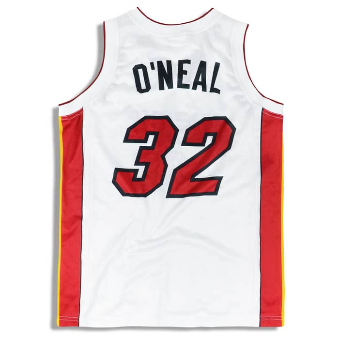 2004-07 Miami Heat O’Neal #32 Champion Jersey (Home) Y