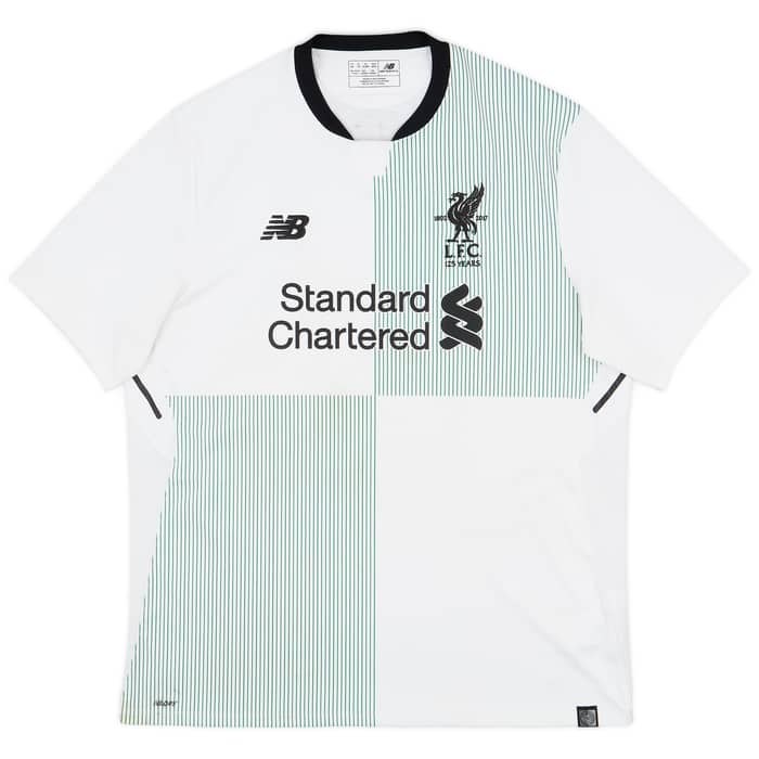 2017-18 Liverpool Away Shirt Virgil #4 - 5/10 - (XL)