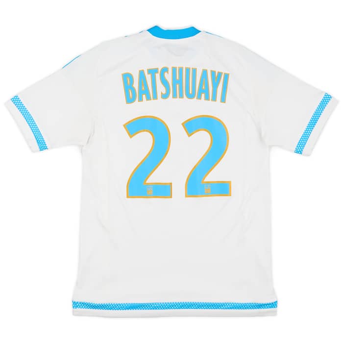 2015-16 Olympique Marseille Home Shirt Batshuayi #22 - 6/10 - (S)