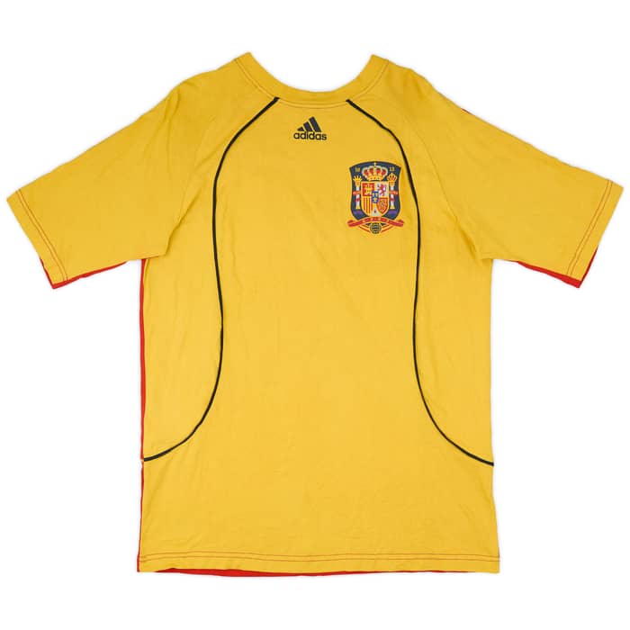 2007-09 Spain adidas Cotton Tee - 9/10 - (L)