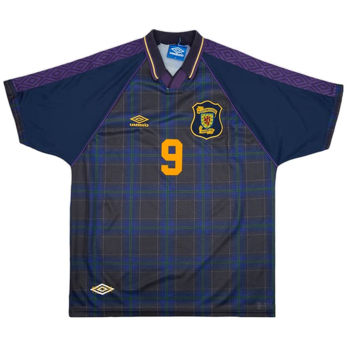 1994-96 Scotland Home Shirt McCoist #9 - 8/10 - (XL)