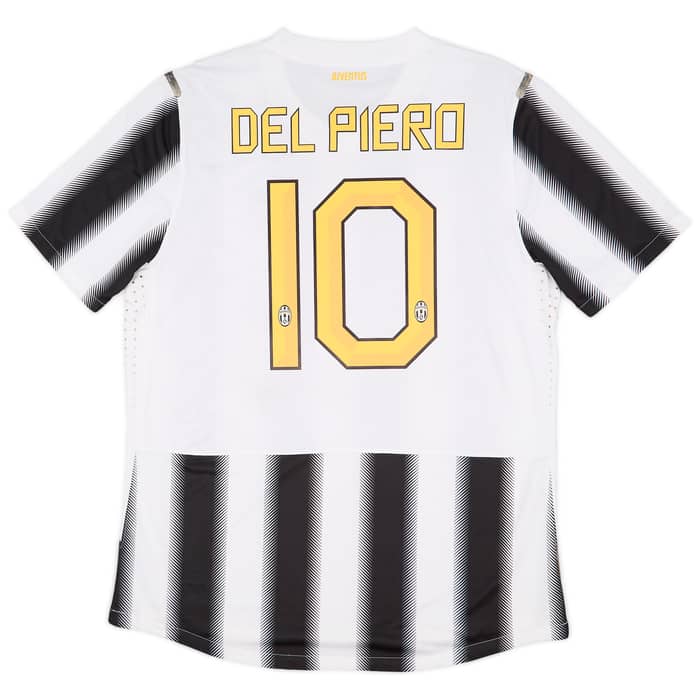 2011-12 Juventus Player Issue Home Shirt Del Piero #10 - 7/10 - (L)