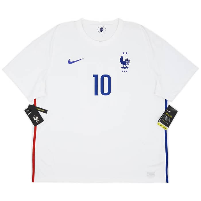 2020-21 France Away Shirt Mbappe #10 (XXL)