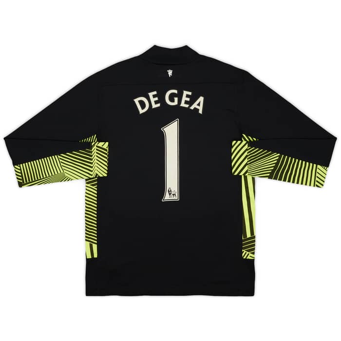 2011-12 Manchester United GK Shirt De Gea #1 - 7/10 - (XL.Boys)