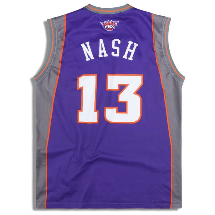2004-10 Phoenix Suns Nash #13 Champion Jersey (Away) Y