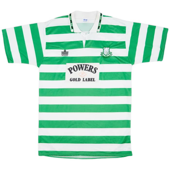 1992-93 Shamrock Rovers Match Issue Home Shirt #4