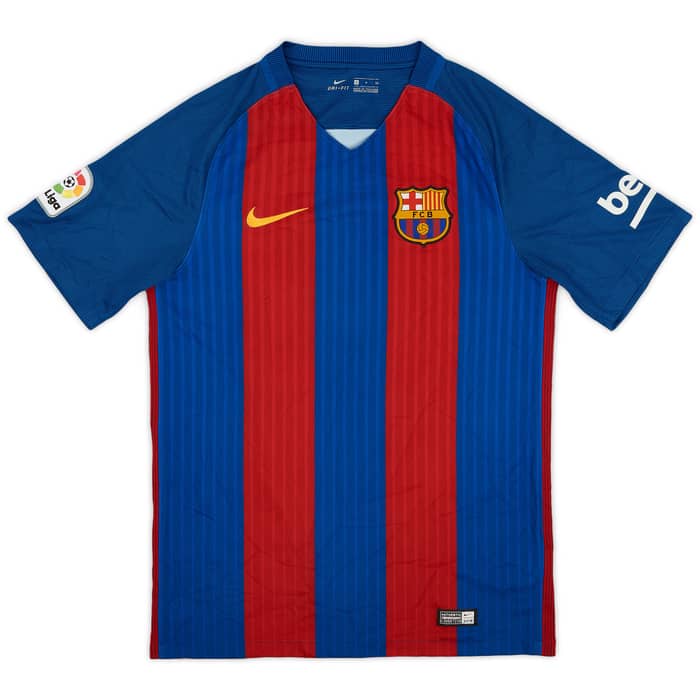 2016-17 Barcelona Home Shirt Messi #10 - 8/10 - (S)
