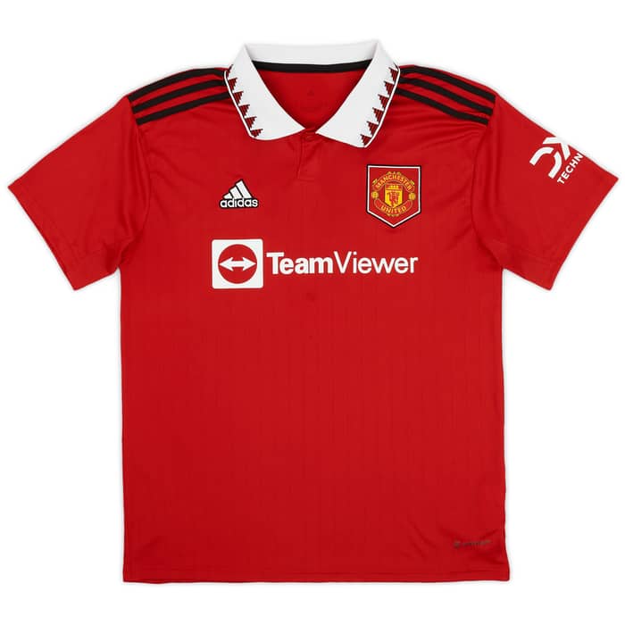 2022-23 Manchester United Home Shirt B.Fernandes #8 - 8/10 - (L)