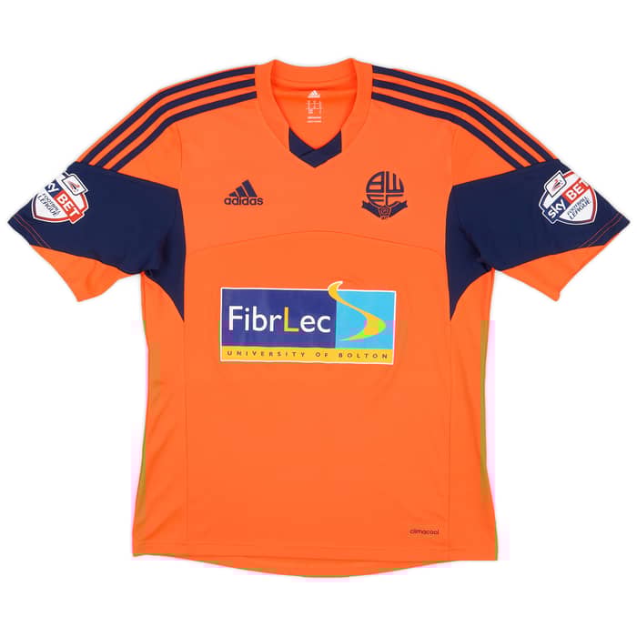 2013-14 Bolton Match Issue Away Shirt McNaughton #17