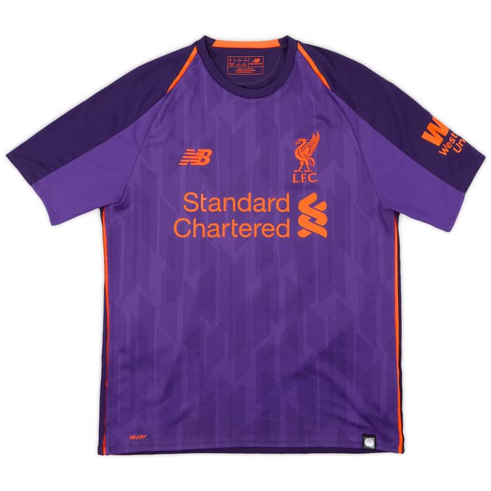 2018-19 Liverpool Away Shirt Virgil #4 - 8/10 - (S)