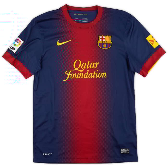 2012-13 Barcelona Home Shirt Messi #10 - 8/10 - (S)