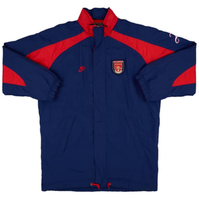1996-98 Arsenal Nike Padded Bench Coat - 9/10 - (XL)