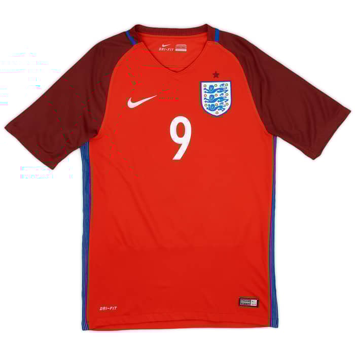 2016-17 England Away Shirt Kane #9 - 9/10 - (S)