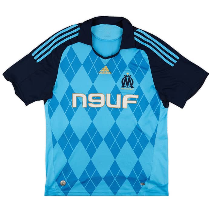 2008-09 Olympique Marseille Away Shirt Ben Arfa #20 - 5/10 - (XL)