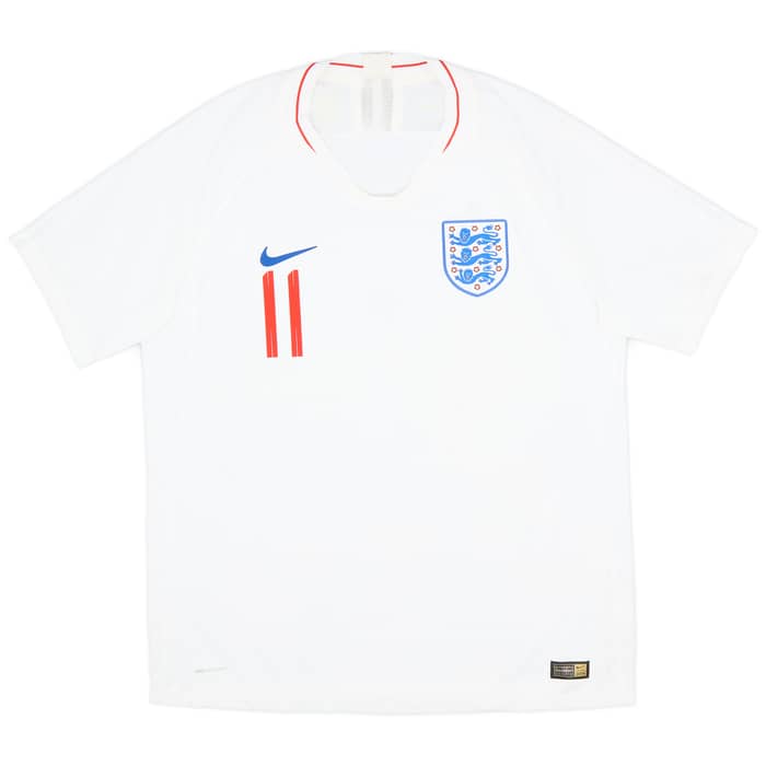 2018-19 England Authentic Home Shirt Vardy #11 - 9/10 - (XL)