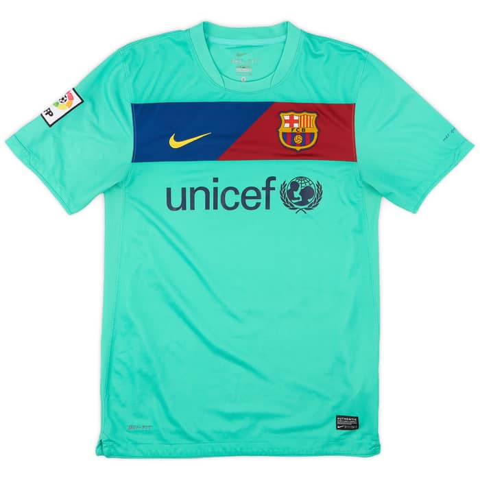 2010-11 Barcelona Away Shirt Messi #10 - 6/10 - (S)