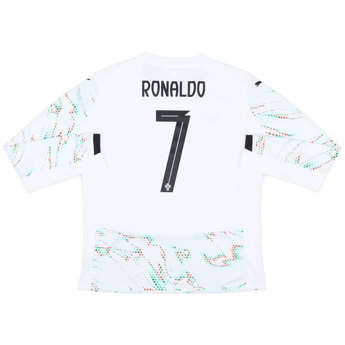 2025-26 Portugal Away L/S Shirt Ronaldo #7