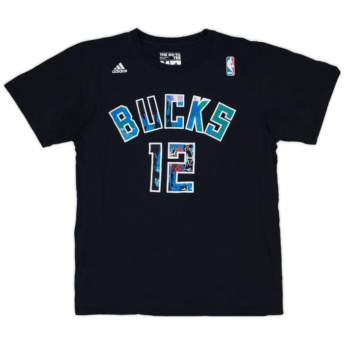 2015-16 Milwaukee Bucks Parker #12 adidas Tee - 7/10 - (M)
