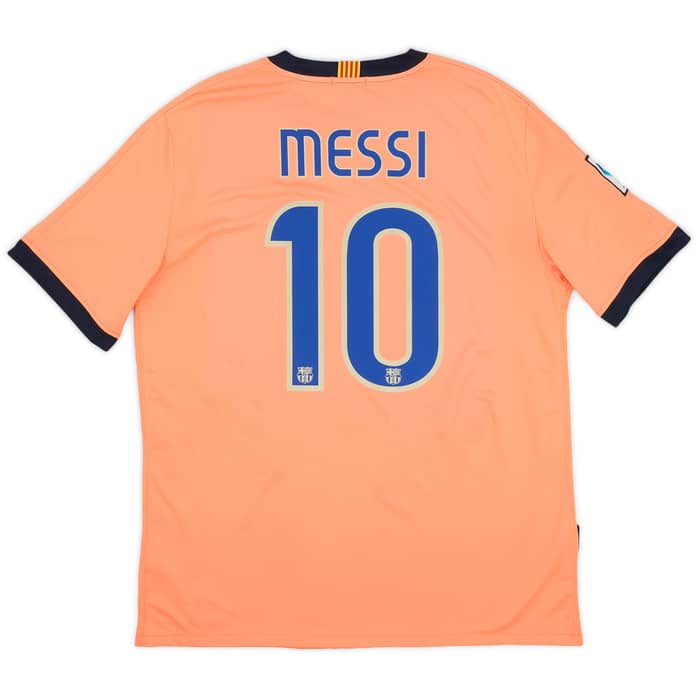 2009-10 Barcelona Away Shirt Messi #10 - 9/10 - (XL)