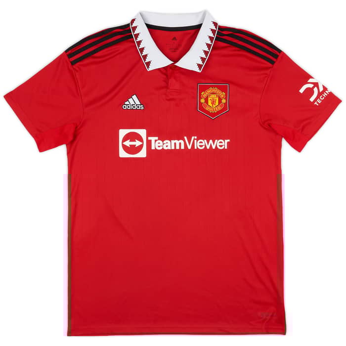 2022-23 Manchester United Home Shirt B.Fernandes #8 - 8/10 - (L)