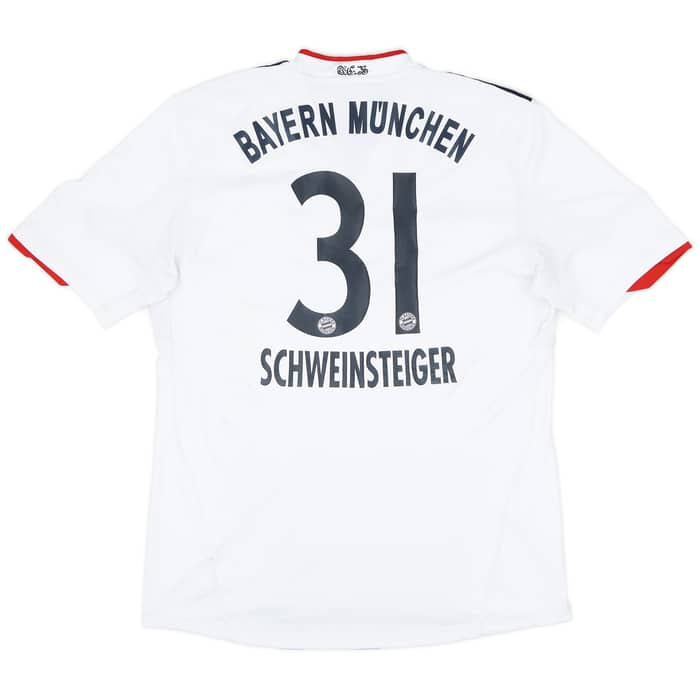 2010-11 Bayern Munich Away Shirt Schweinsteiger #31 - 5/10 - (L)