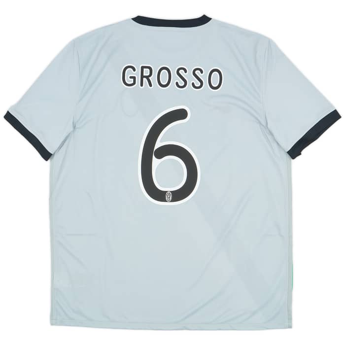 2009-10 Juventus Away Shirt Grosso #6 (XL)