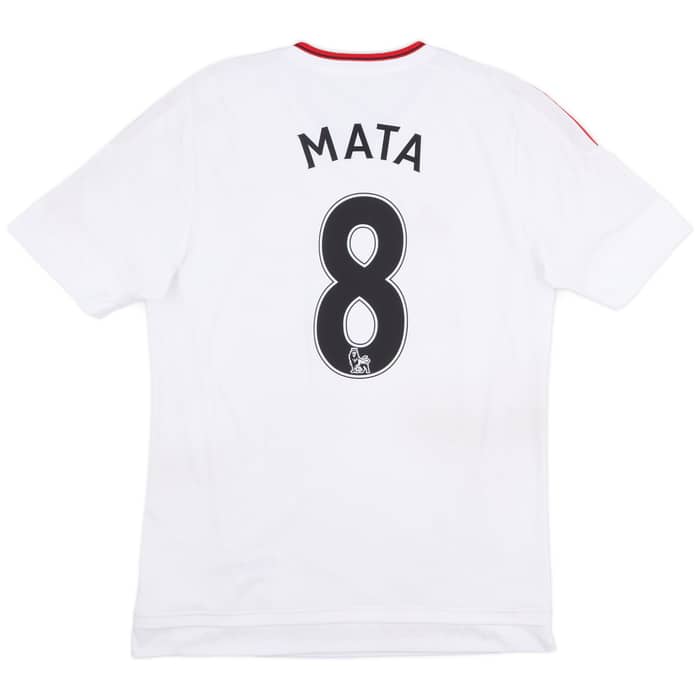 2015-16 Manchester United Away Shirt Mata #8 - 7/10 - (M)