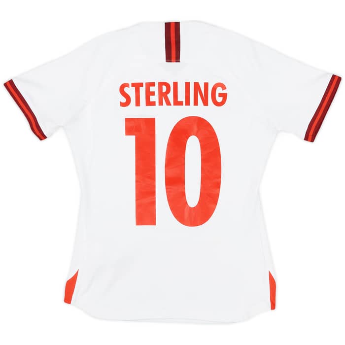 2019 England Lionesses Home Shirt Sterling #10 - 10/10 - (S)