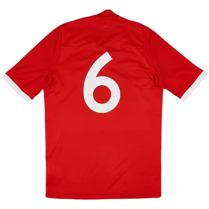 2010-11 England Away Shirt #6 - 6/10 - (M)