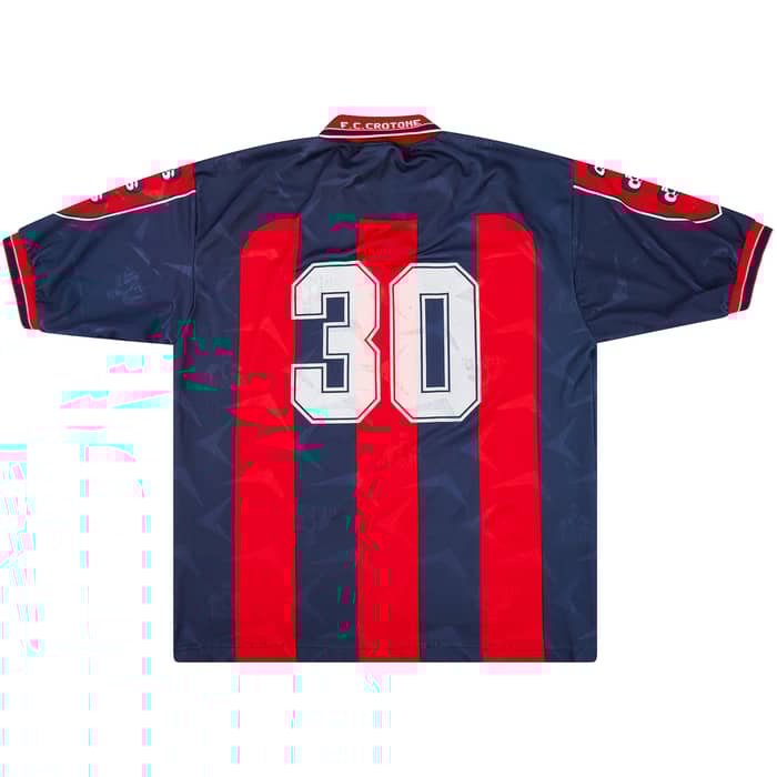 2000-01 Crotone Youth Match Issue Home Shirt #30