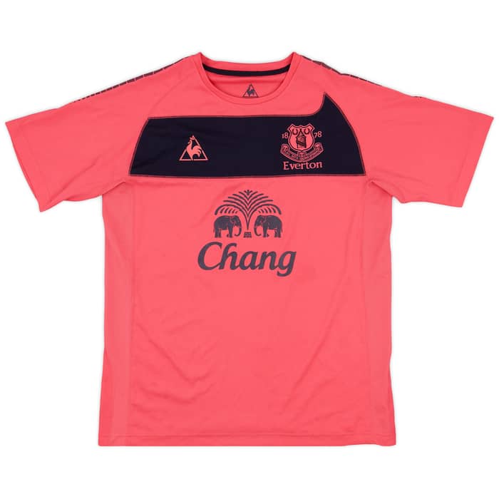 2010-11 Everton Away Shirt Baines #3