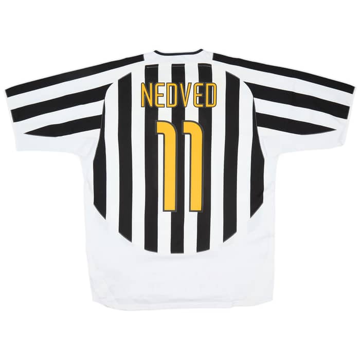 2003-04 Juventus Home Shirt Nedved #11 - 8/10 - (XL)