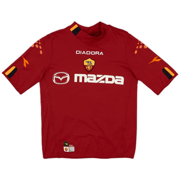 2003-04 Roma Home Shirt Totti #10 - 6/10 - (S)