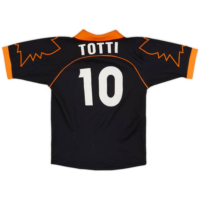 1999-00 Roma Third Shirt Totti #10 - 8/10 - (M.Boys)