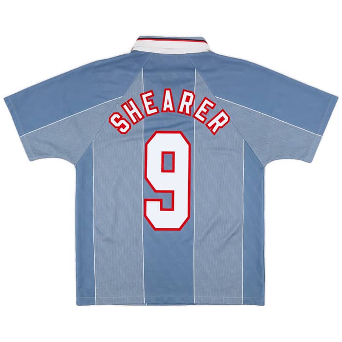 1996-97 England Away Shirt Shearer #9 - 6/10 - (M)