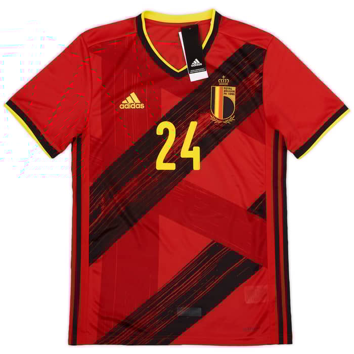 2020-21 Belgium Home Shirt Trossard #24 (S)