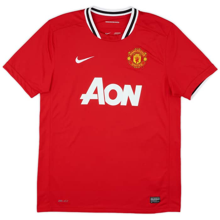 2011-12 Manchester United Home Shirt Scholes #22