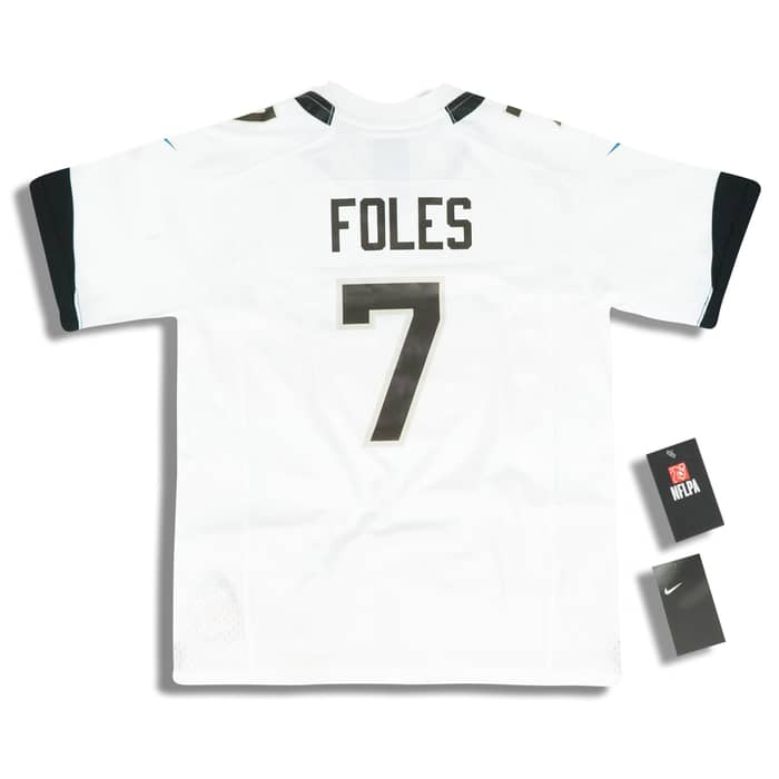 2019 Jacksonville Jaguars Foles #7 Nike Game Jersey (Away) Y - W/Tags