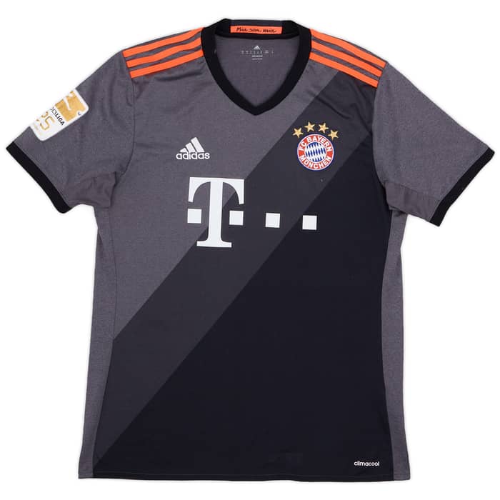 2016-17 Bayern Munich Away Shirt Alaba #27 - 7/10 - (M)