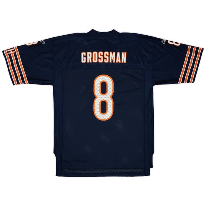 2005-06 Chicago Bears Grossman #8 Reebok On Field Home Jersey - 9/10 - (L)