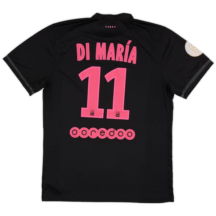 2015-16 Paris Saint-Germain Authentic Third Shirt Di Maria #11 - 6/10 - (M)