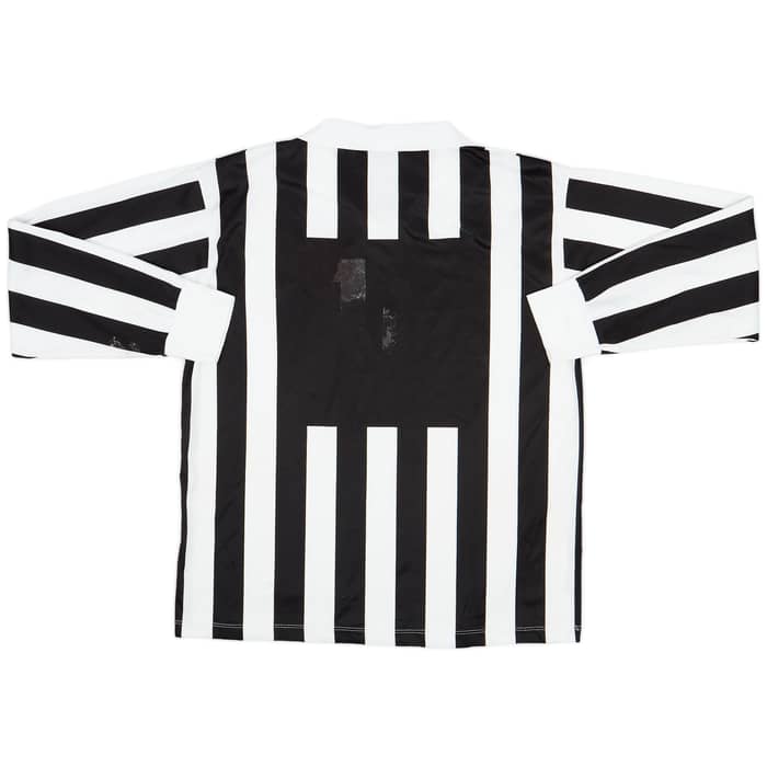 1991-92 Juventus Basic Home L/S Shirt - 5/10 - (L)